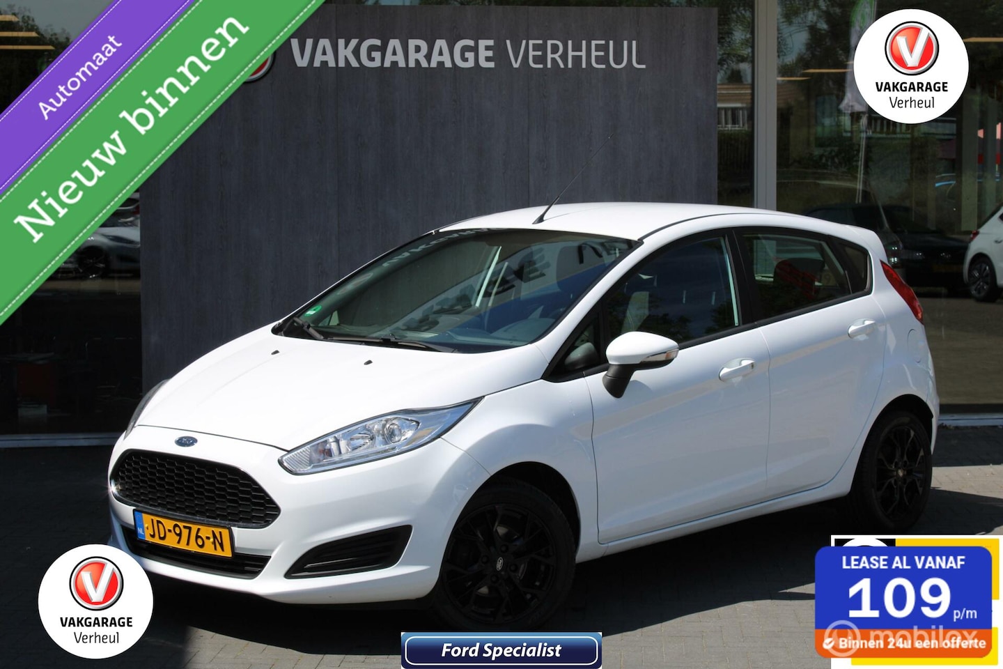 Ford Fiesta - 1.0 EcoBoost Style|Automaat|5Drs - AutoWereld.nl
