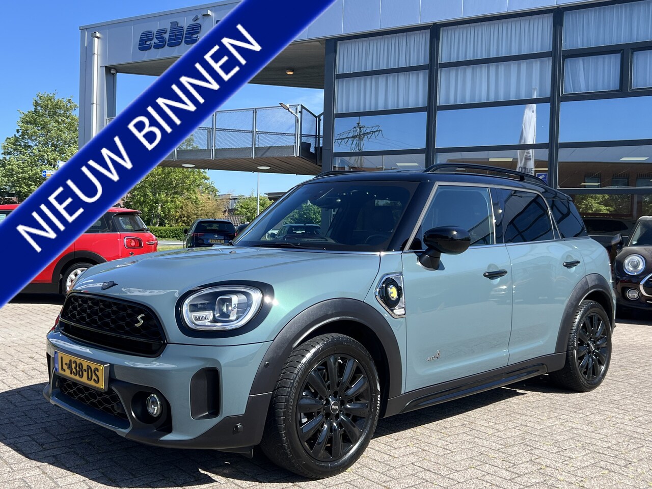 MINI Countryman - Mini Cooper S E ALL4 Panodak Leer Elek. Sportstoelen ACC Camera Stoelverwarming Carplay Le - AutoWereld.nl