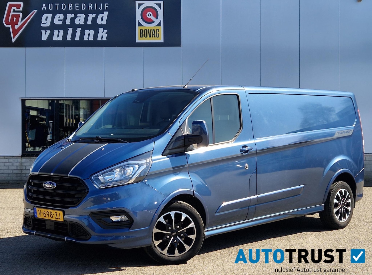 Ford Transit Custom - Sport 2.0TDCI 170PK L2H1 AUTOMAAT CAMERA ADAPTIVE - AutoWereld.nl