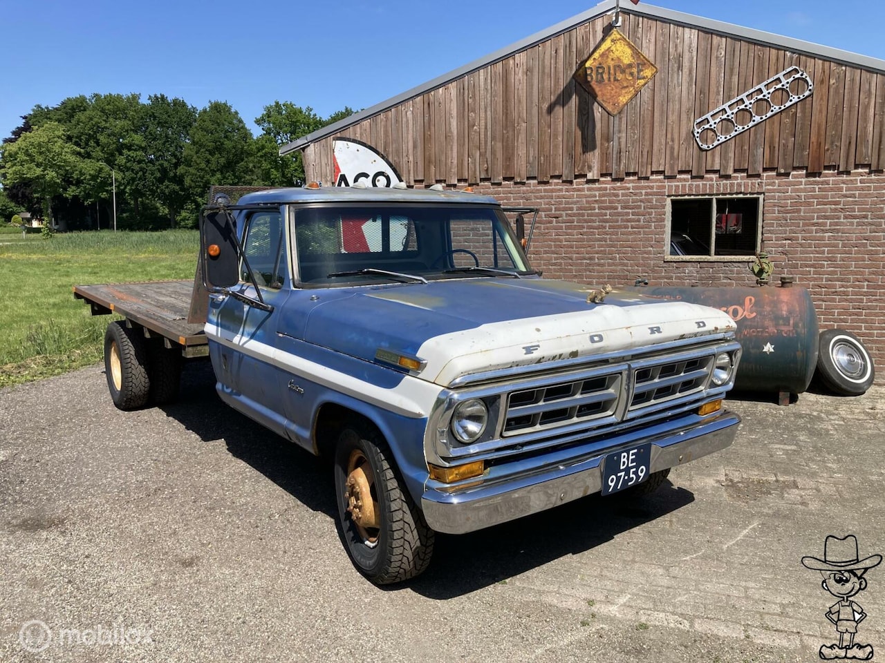 Ford F350 - USA dually flatbed Pick up - AutoWereld.nl