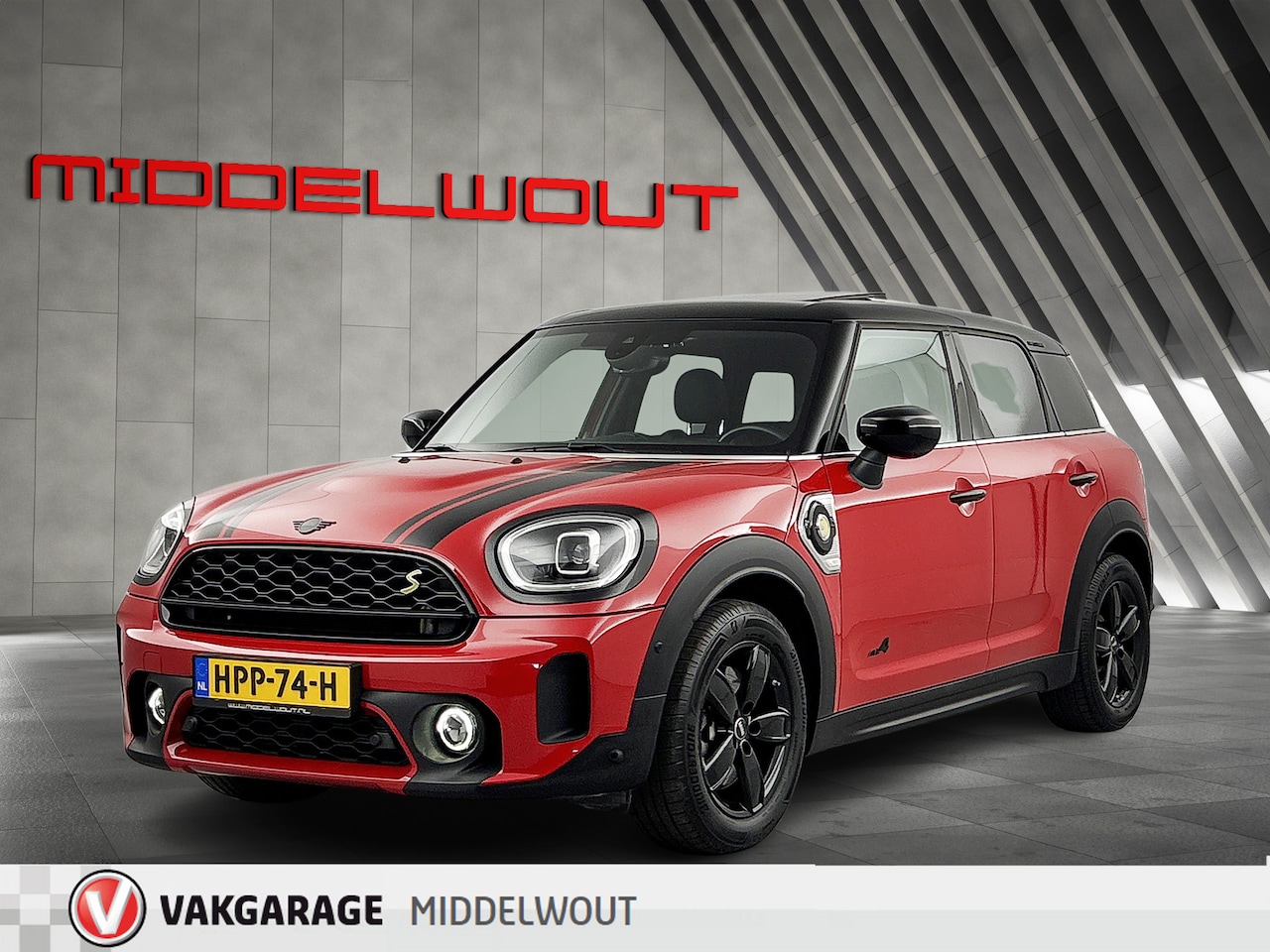 MINI Countryman - Mini 2.0 Cooper S E ALL4/Pano/LED/Leder/Carplay/BTW - AutoWereld.nl