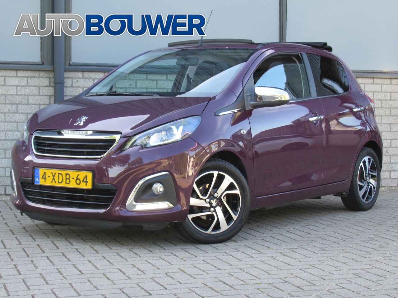 Peugeot 108 - 1.0 e-VTi Première Top 2e eigen | cabrio dak | cruise | clima | LM velgen | camera - AutoWereld.nl