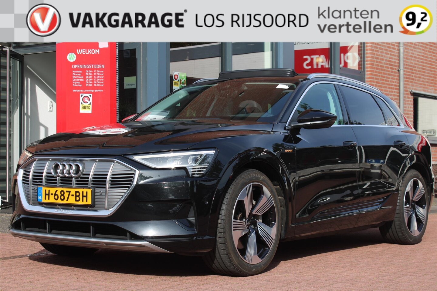 Audi e-tron - 50 Quattro 71kWh Launch Plus | Trekhaak | Schuifdak | Leder | Camera | Adaptive Cruise & C - AutoWereld.nl