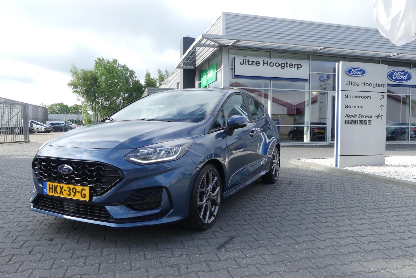 Ford Fiesta - 1.0 EcoBoost Hybrid ST-Line X CRUISE CONTROL, CLIMA, APPLE CARPLAY, WINTER PACK, PDC, 38.2 - AutoWereld.nl