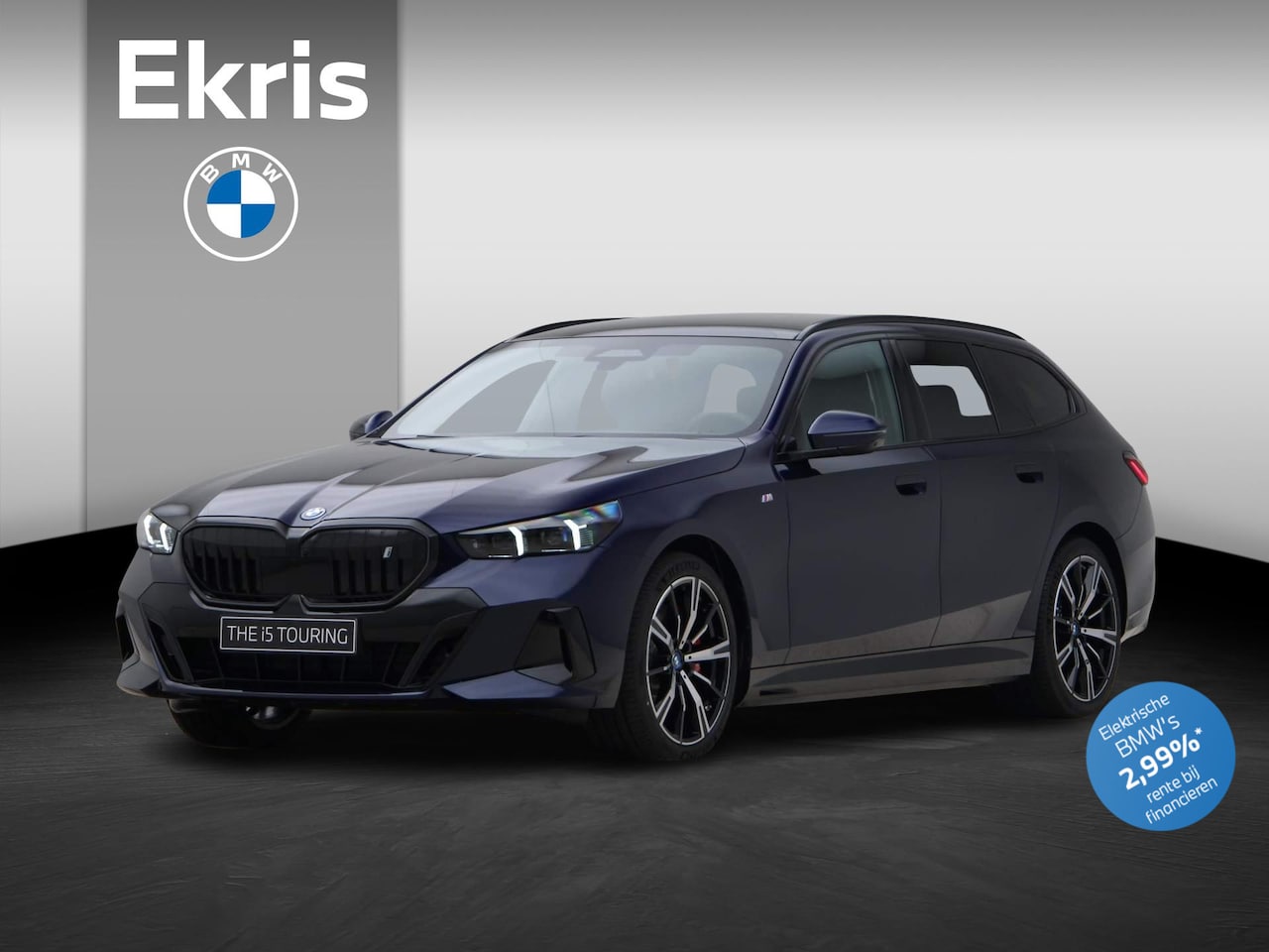 BMW i5 Touring - eDrive40 M-Sportpakket | M-Pakket Pro | Panoramadak | Trekhaak | Comfortzetels - AutoWereld.nl