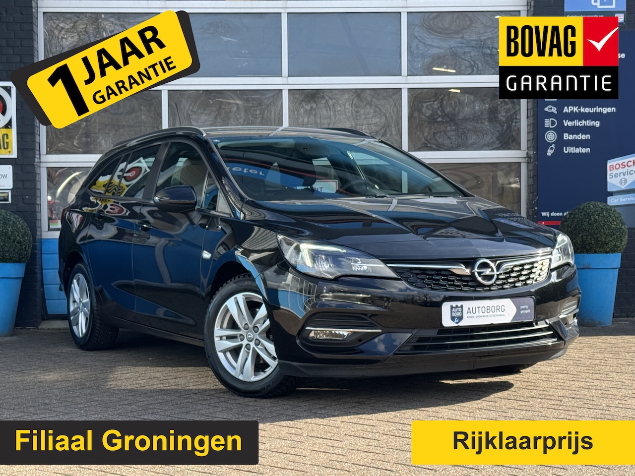 Opel Astra Sports Tourer - 1.2 Business Edition Prijs Inclusief Onderhoud & 12 Maand BOVAG Garantie | Navigatie | Cru - AutoWereld.nl