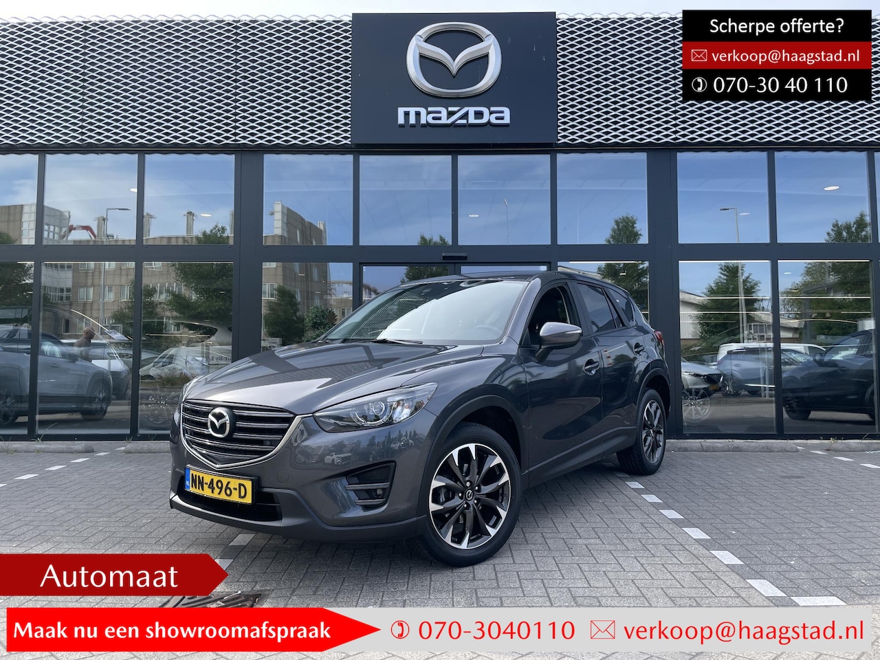 Mazda CX-5 - 2.0 SkyActiv-G 165 GT-M Line 2WD 1e Eigenaar / Dealer Onderhouden - AutoWereld.nl