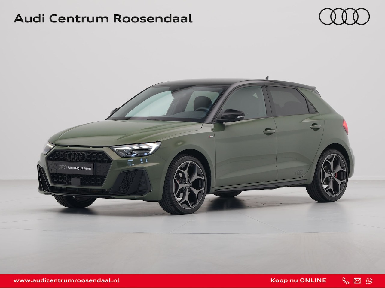 Audi A1 Sportback - 25 TFSI 95pk S edition S Line 18'' Lichtmetalen velgen Navigatie Perkeerhulp plus - AutoWereld.nl