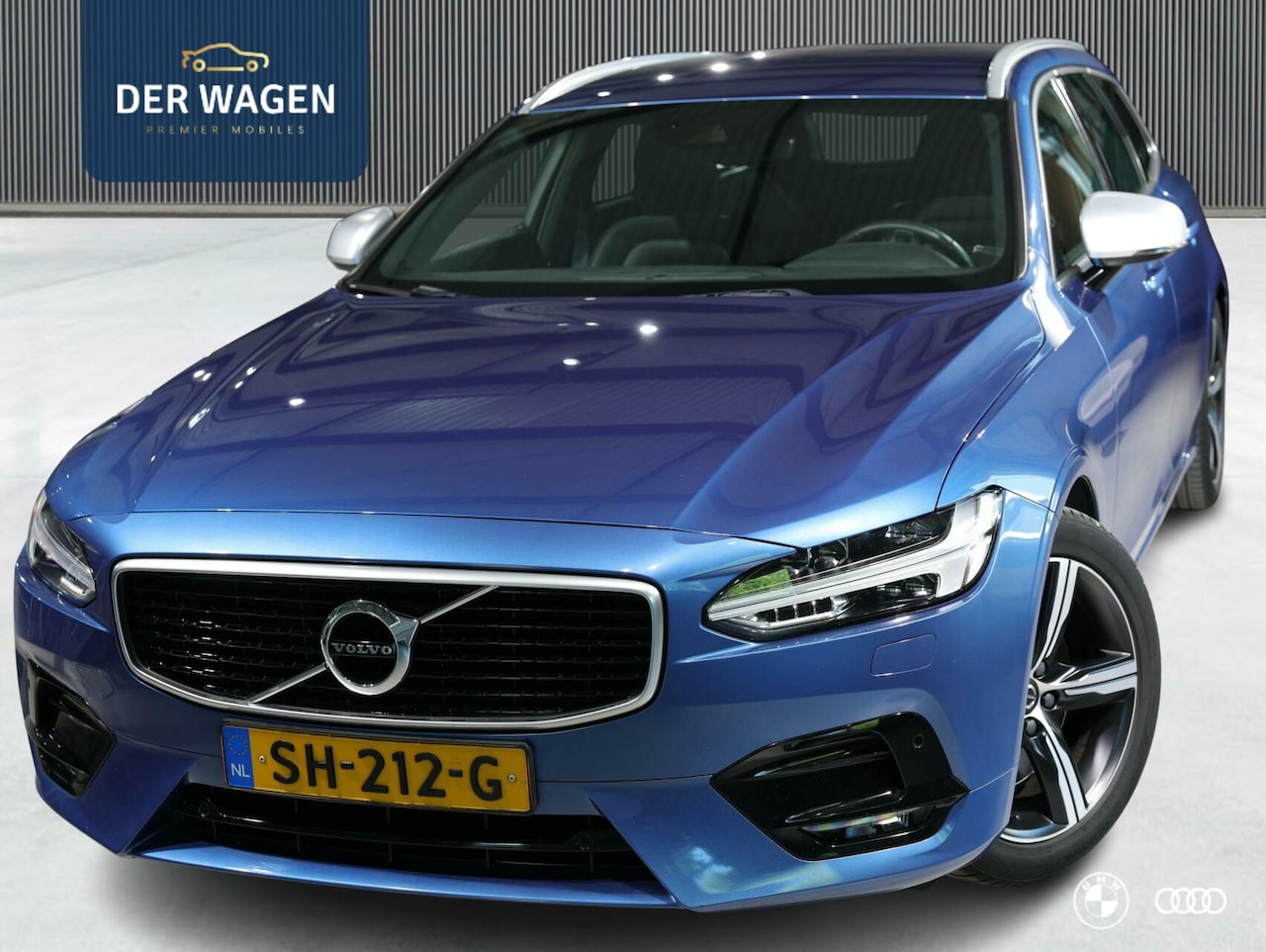 Volvo V90 - 2.0 T4 R-DESIGN / DEALER ONDH / SCANDINAVIAN LINE / CARPLAY / WINTERSET / 18" - AutoWereld.nl