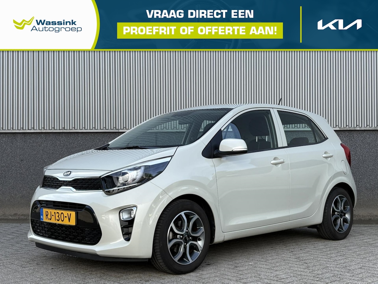 Kia Picanto - 1.0 CVVT 67pk 5-zits First Edition | Camera Achter | Cruise Control | Navigatie | Climate - AutoWereld.nl