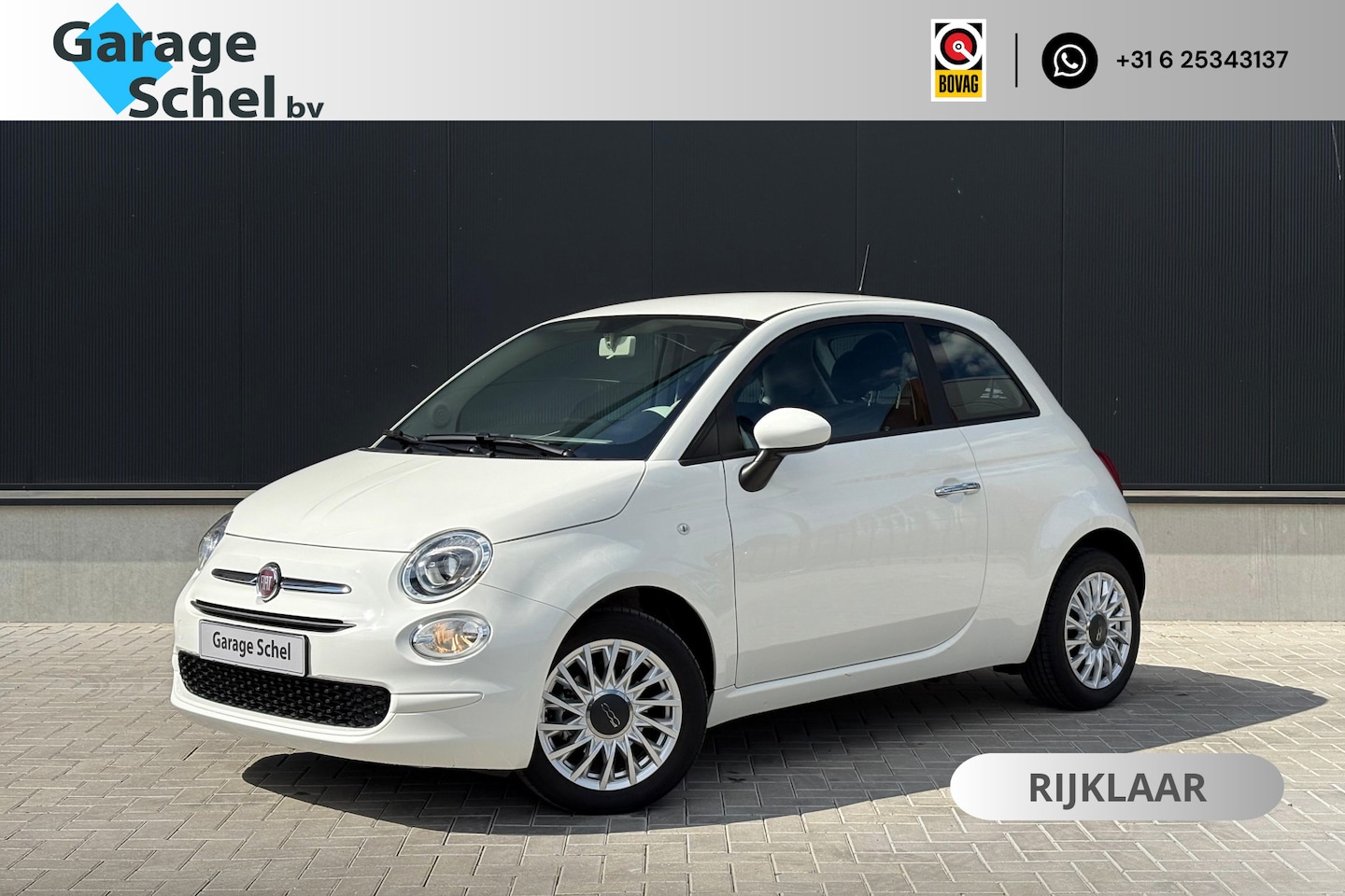 Fiat 500 - 1.0 Hybrid Cult 70pk - Airco - Cruise - Navigatie - PDC achter - Rijklaar - AutoWereld.nl