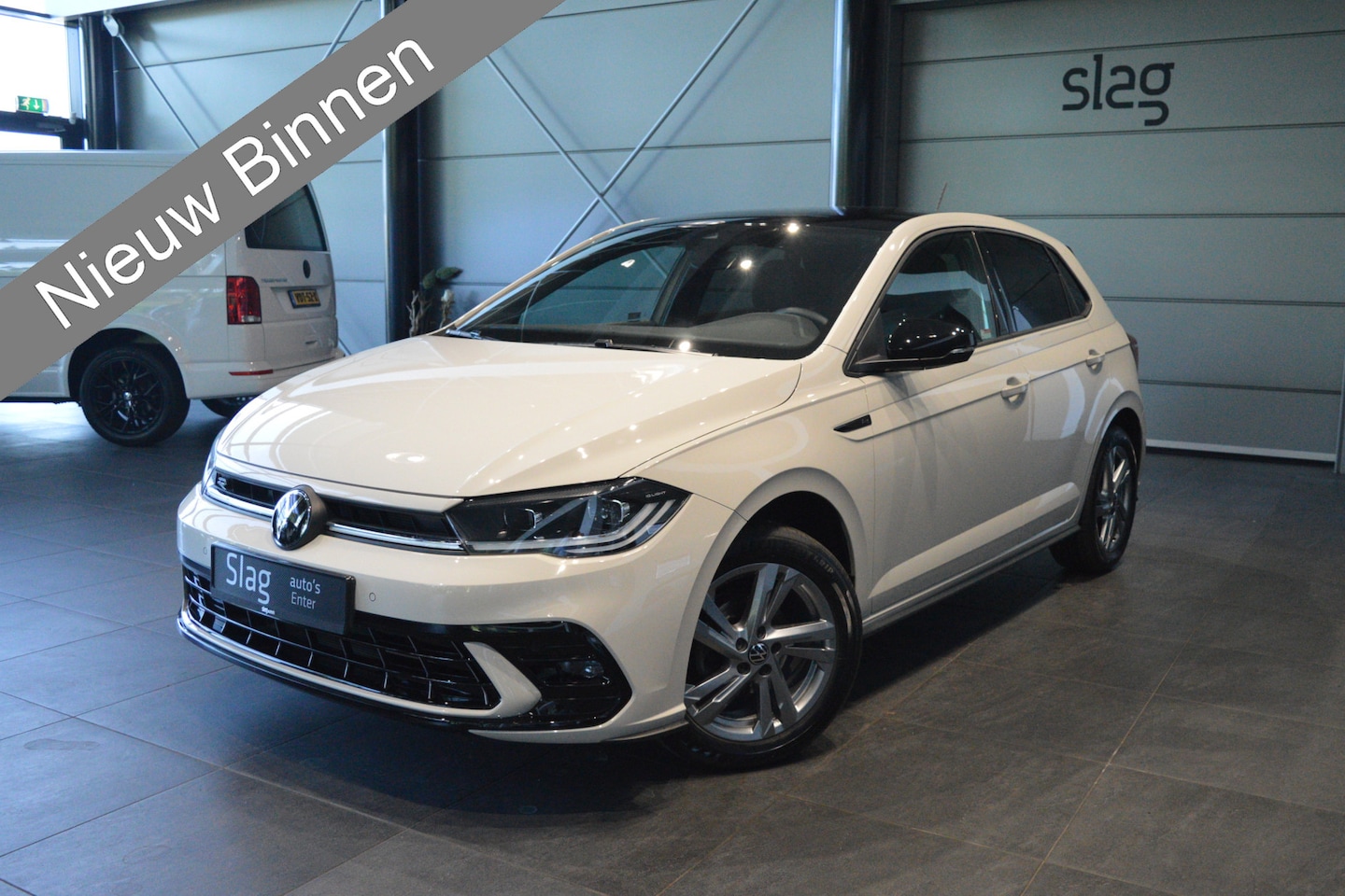 Volkswagen Polo - 1.0 TSI 2X R-LINE navi clima cruise camera keyless 95 pk !! - AutoWereld.nl