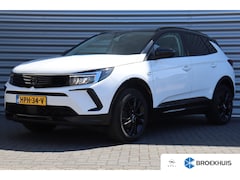 Opel Grandland - 1.2 TURBO 130PK LEVEL 4 GS AUTOMAAT / NAVI / LEDER / CLIMA / LED / PDC / AGR / 18" LMV / C