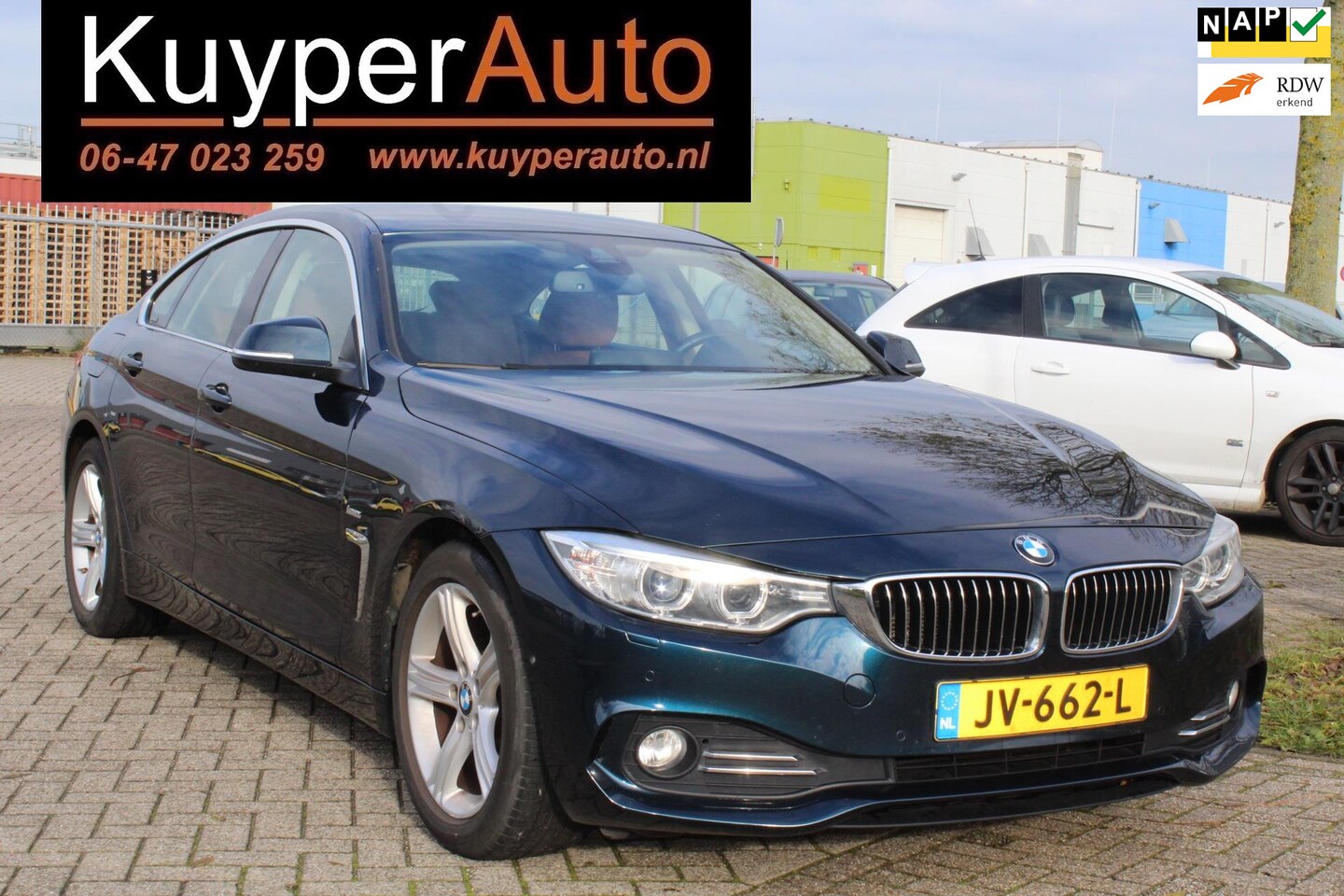 BMW 4-serie Gran Coupé - 418i Centennial High Executive nap VOL LEDER CAMERA``S NAVI NL AUTO - AutoWereld.nl