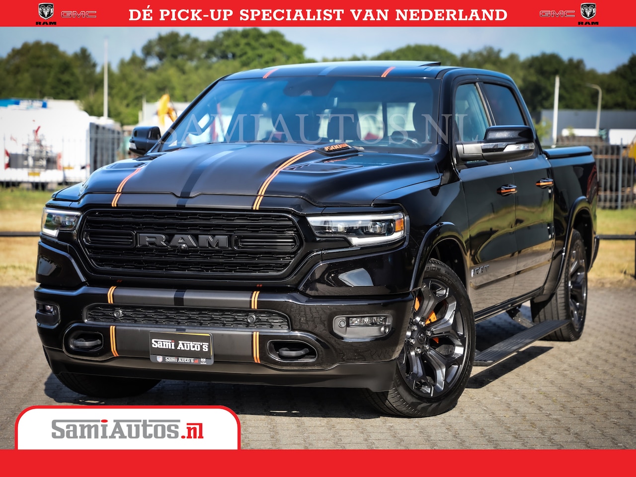 Dodge Ram 1500 - Limited 5.7 V8 4X4 Hemi | Meest volle Hemi limited uitvoering | Hud | Mwk | Striping | Com - AutoWereld.nl