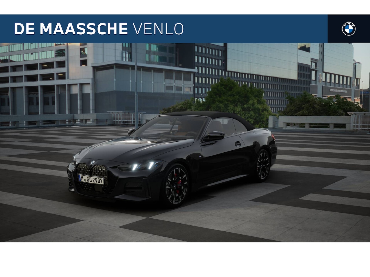 BMW 4-serie Cabrio - 420i High Executive M Sport Automaat / Air Collar / Adaptieve LED / Comfort Access / Stuur - AutoWereld.nl