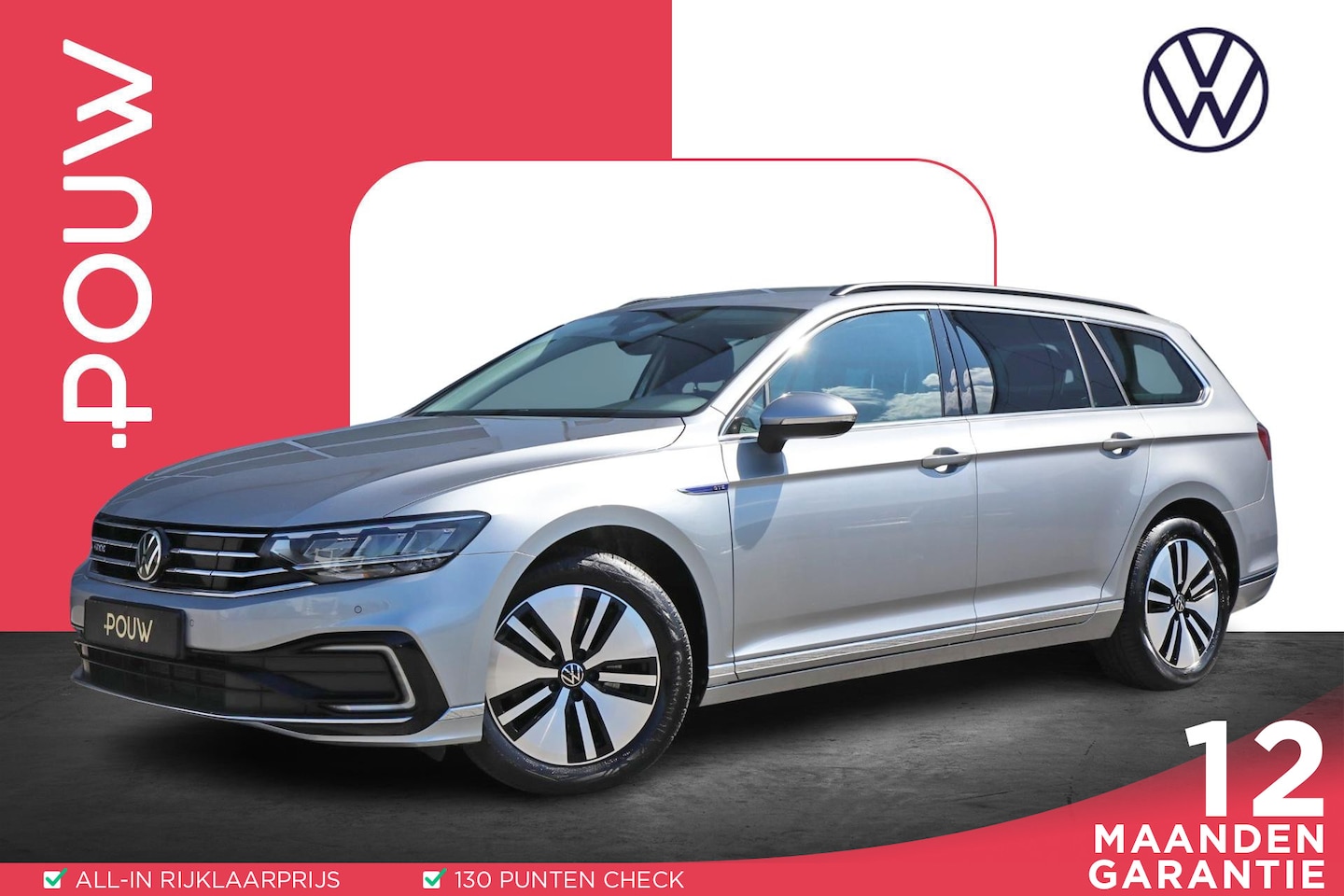 Volkswagen Passat Variant - 1.4 TSI 218pk DSG PHEV GTE | SoH 93% | Trekhaak | Achteruitrijcamera | Stoelverwarming - AutoWereld.nl