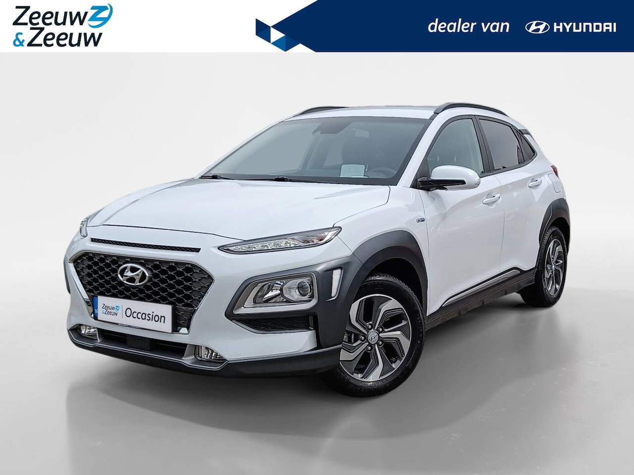 Hyundai Kona - 1.6 GDI HEV Fashion 62.000KM | Trekhaak | Navigatiesysteem - AutoWereld.nl