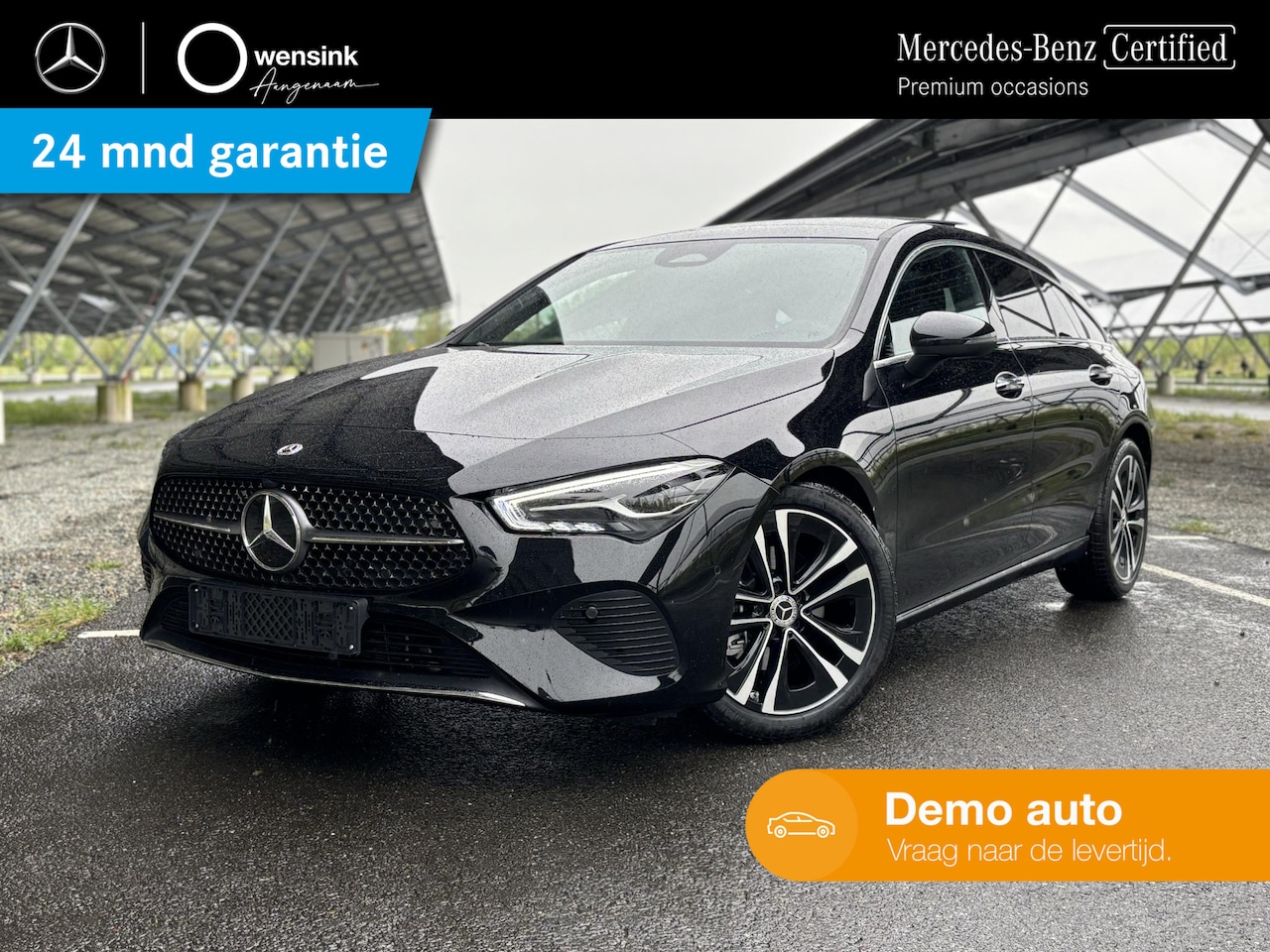 Mercedes-Benz CLA-Klasse - 180 Star Edition Luxury Line | Panoramadak | Getint glas | Sfeerverlichting | Widescreen | - AutoWereld.nl