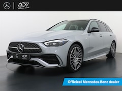 Mercedes-Benz C-klasse Estate - 300 e Business Solution AMG | Niveauregeling | Memorystoelen | Panorama - Schuifdak | 360°