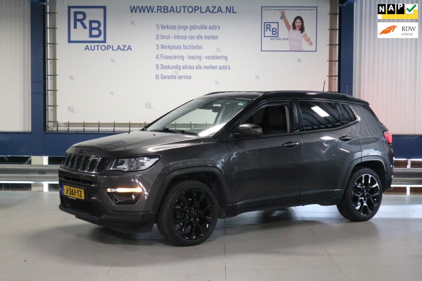 Jeep Compass - 1.3T Night Eagle Liberty Edition / 1e EIG / BTW / FULL OPTIONS ! ! - AutoWereld.nl