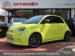 Abarth 500 - Cabrio 42 kWh 155PK, Rijklaarprijs | 17 inch wielen | Camera | Navigatie | Apple Carplay |