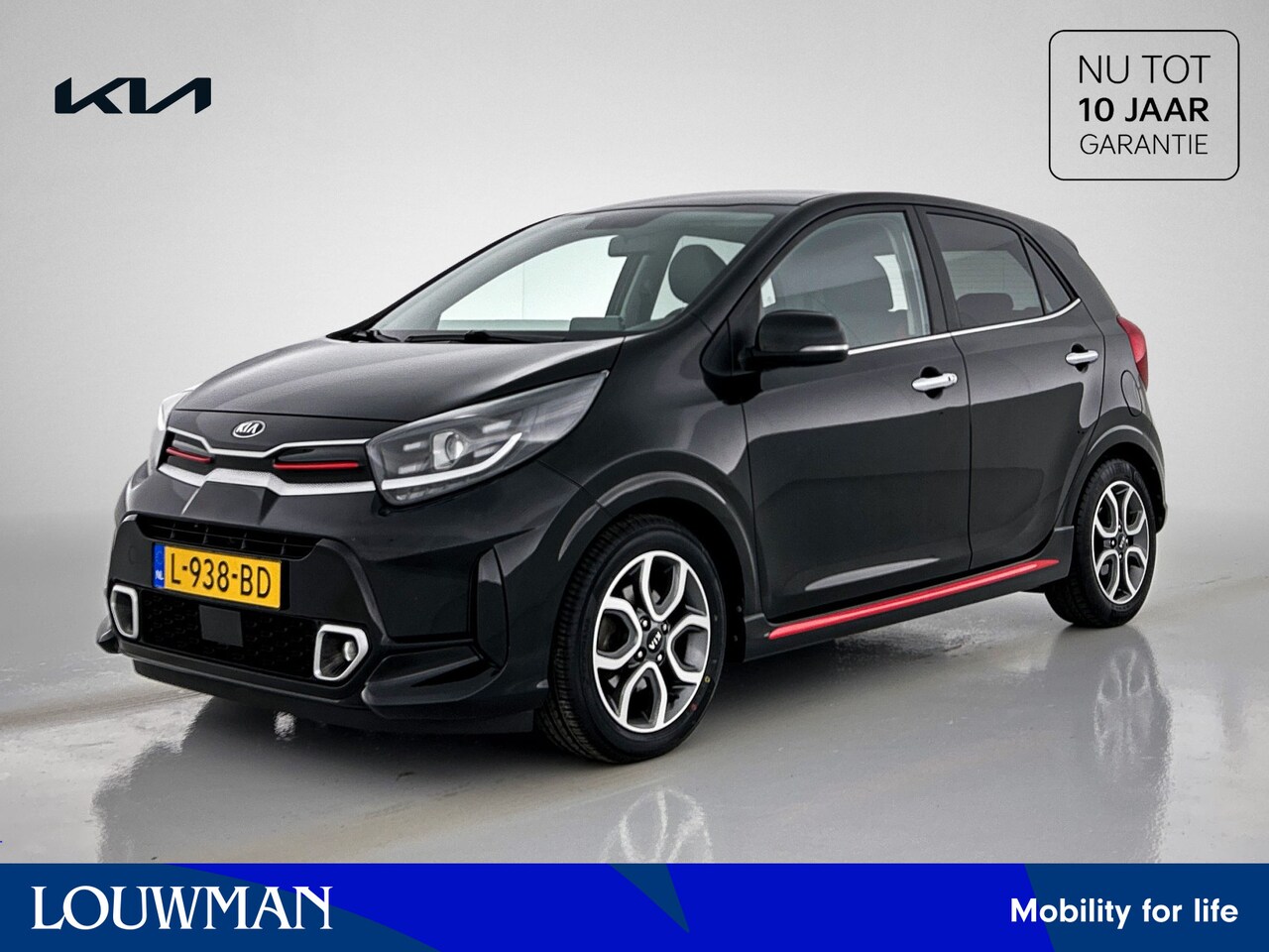 Kia Picanto - 1.0 DPi GT-Line | Navi | Parkeercamera | Leder | - AutoWereld.nl