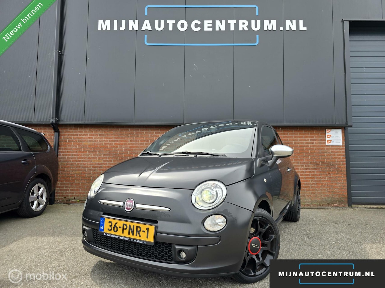 Fiat 500 - 0.9 TwinAir Blackjack / NAP / 1 JAAR APK / AIRCO - AutoWereld.nl