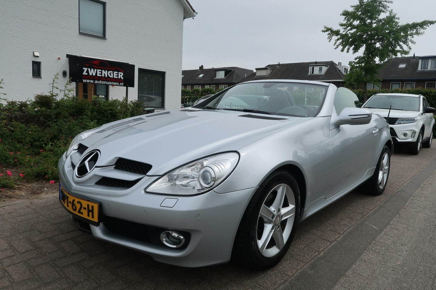 Mercedes-Benz SLK-klasse - 200 K Aut FACELIFT|AIRSCARF|BLUETOOTH|PDC|LEDER|STOELVERWARMING|ZEER MOOI - AutoWereld.nl