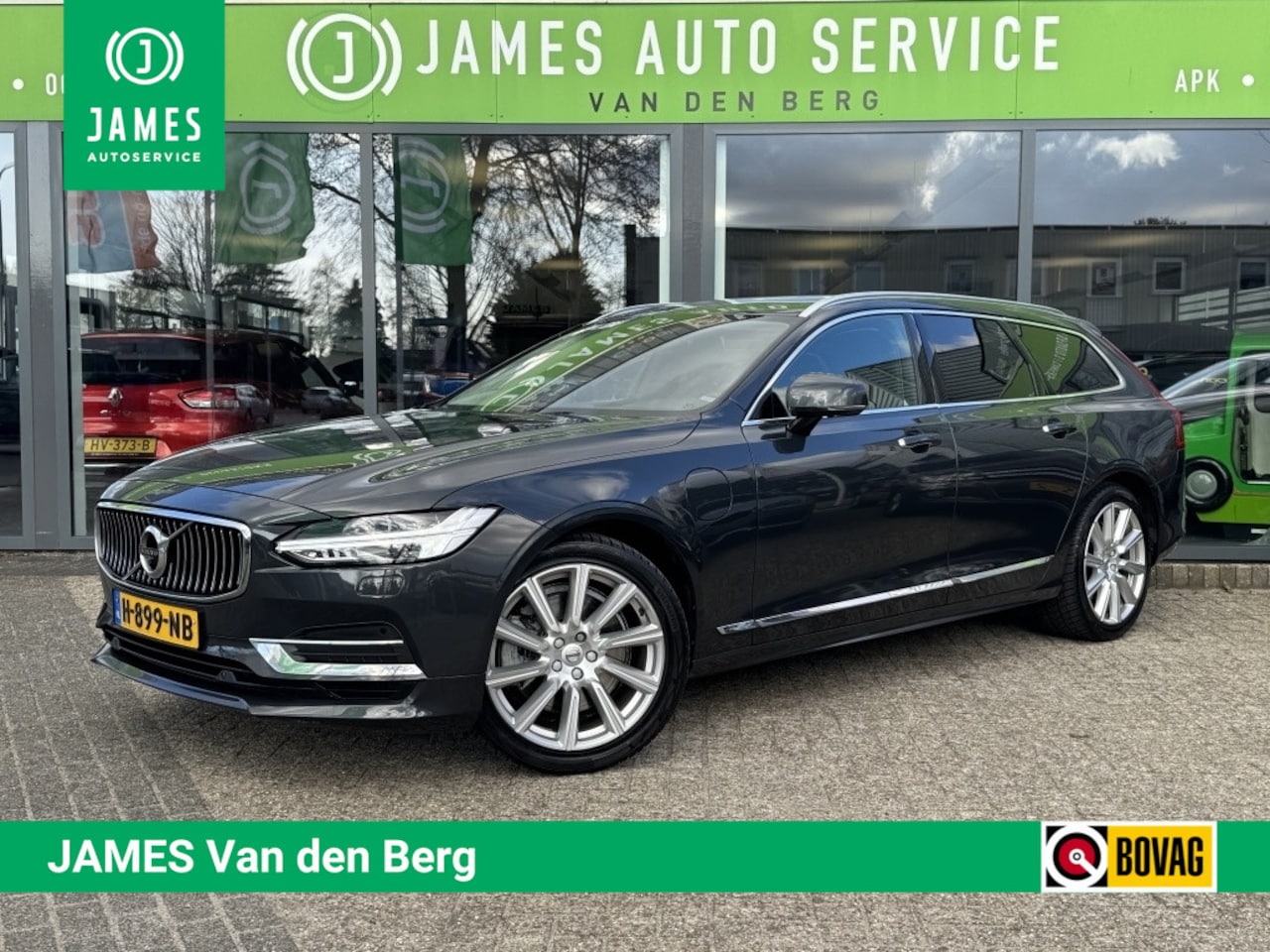 Volvo V90 - | BOWERS EN WILKENS | 304 PK | 2.0 T8 AWD Inscript. - AutoWereld.nl