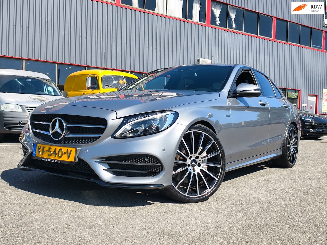Mercedes-Benz C-klasse - 450 AMG 4MATIC / NAP / PANO / HEADUP / BURMESTER / SFEER - AutoWereld.nl