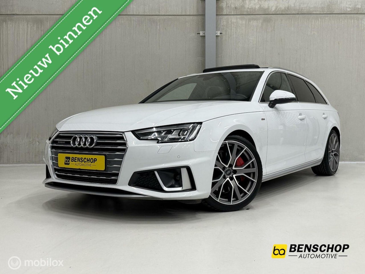 Audi A4 Avant - 45 TFSI quattro 3x S-line Panodak Leer Virtual Carplay Matrix led Standkachel - AutoWereld.nl