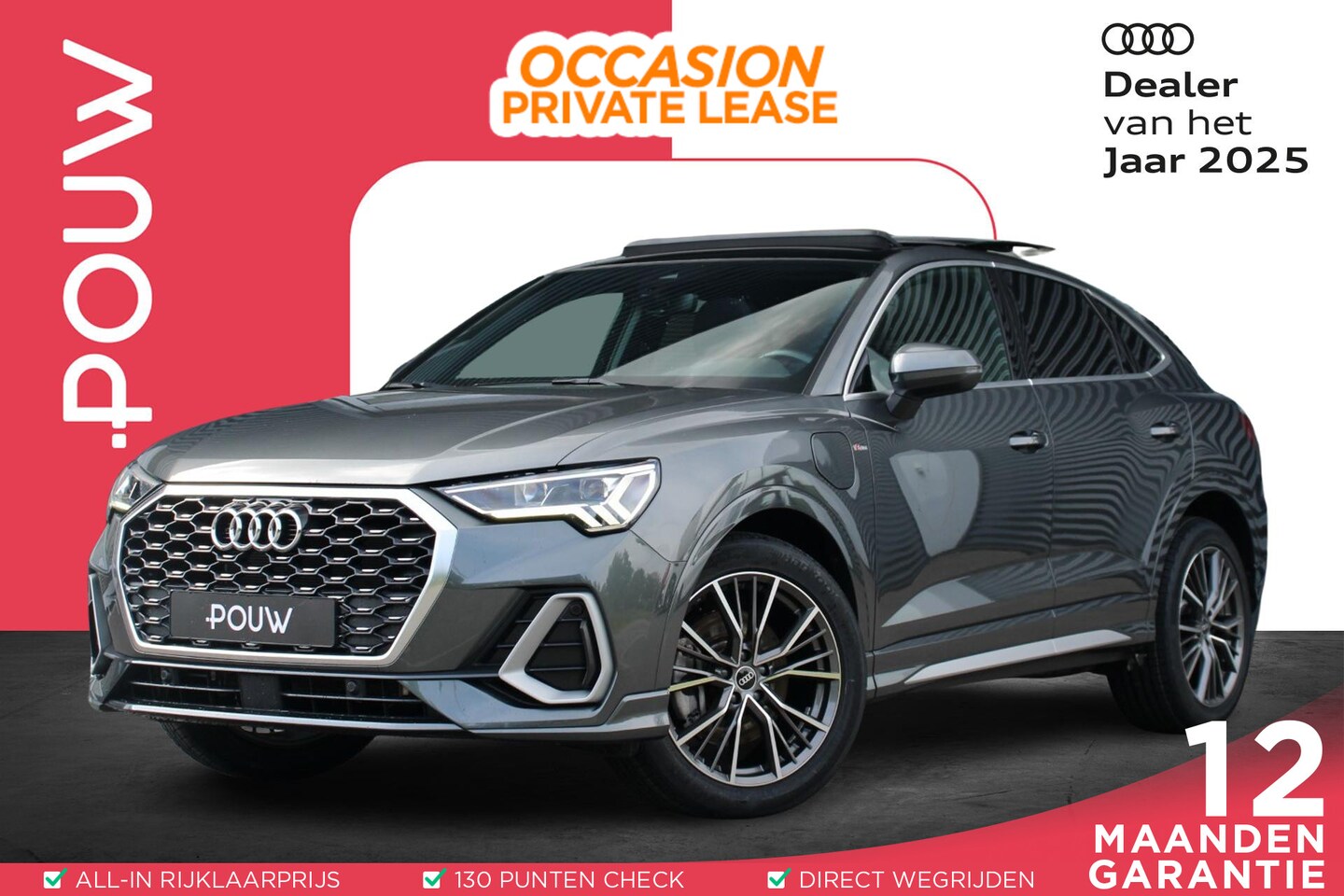 Audi Q3 Sportback - 45 TFSIe 245pk PHEV S Edition | Panoramadak | Apple Carplay/Android Auto | Dodehoek Sensor - AutoWereld.nl