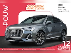 Audi Q3 Sportback - 45 TFSIe 245pk PHEV S Edition | Panoramadak | Apple Carplay/Android Auto | Dodehoek Sensor