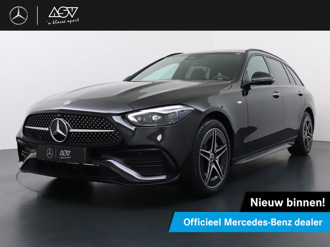 Mercedes-Benz C-klasse Estate - 300 e Business Solution AMG | Niveauregeling | Panorama - Schuifdak | Trekhaak Wegklapbaar - AutoWereld.nl