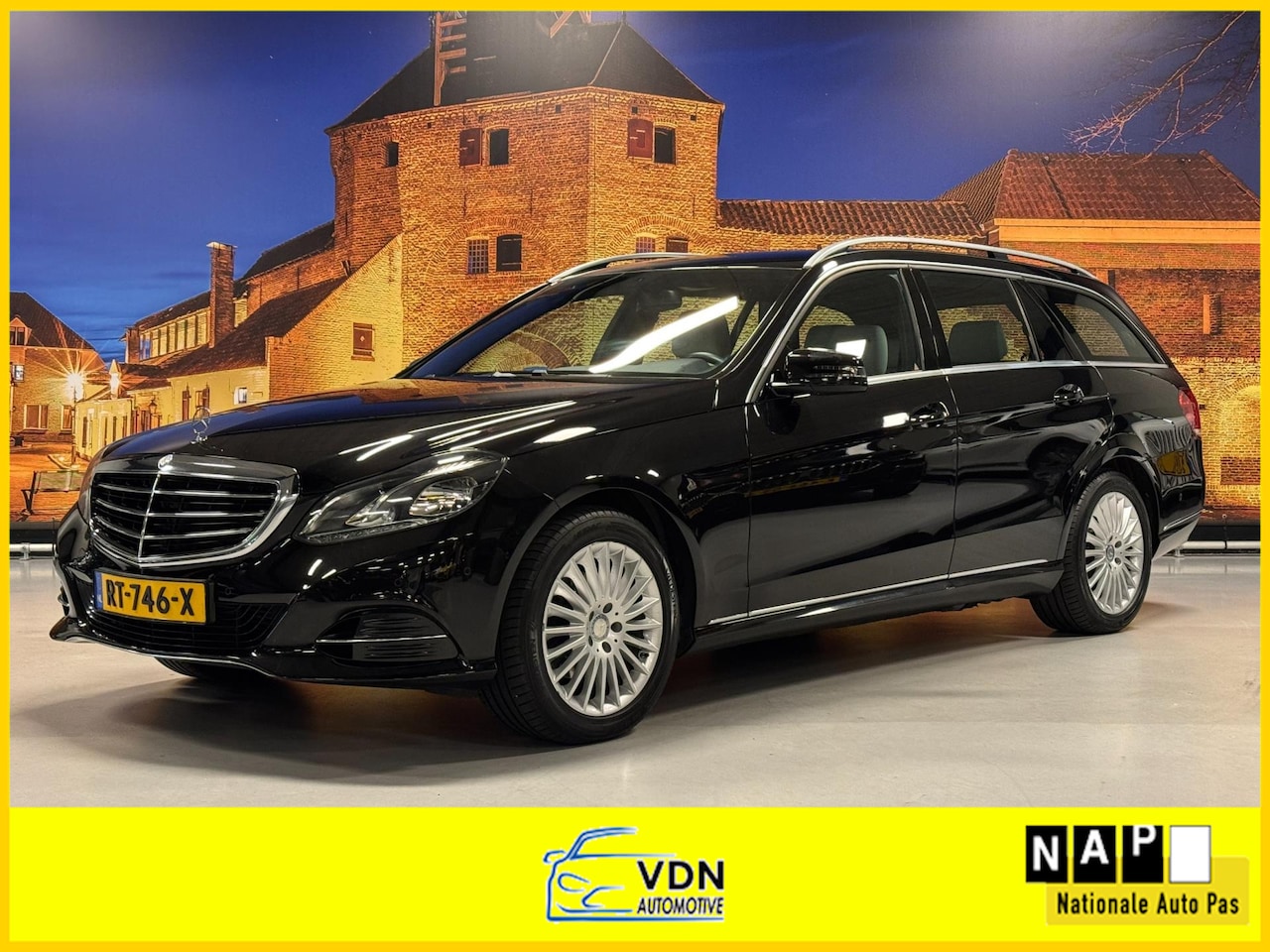 Mercedes-Benz E-klasse Estate - 200 BlueTEC Ambition Aut Leer Navi LED - AutoWereld.nl