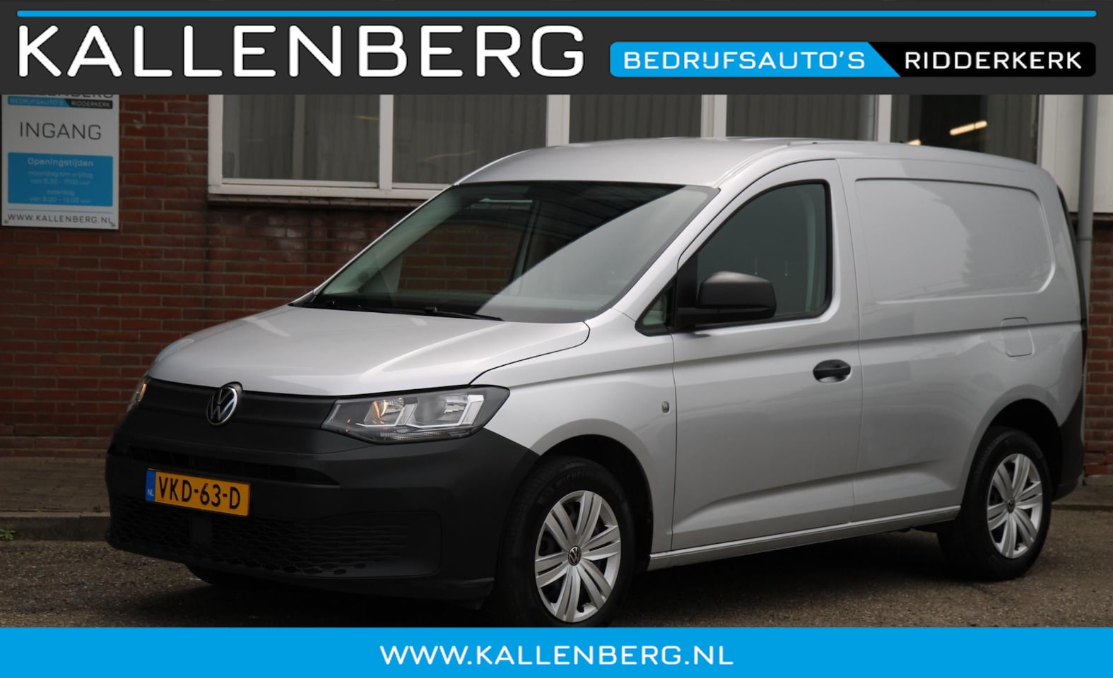 Volkswagen Caddy Cargo - 2.0 TDI 102Pk / Trekhaak / Cruise / Multi-stuur - AutoWereld.nl