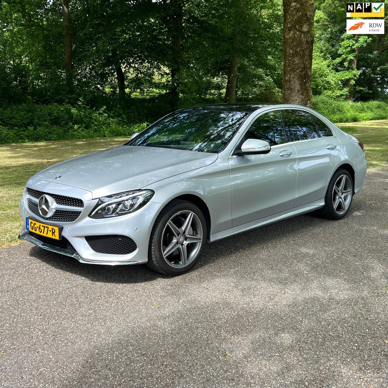 Mercedes-Benz C-klasse - 220 CDI Prestige AMG Pakket Panoramadak - AutoWereld.nl
