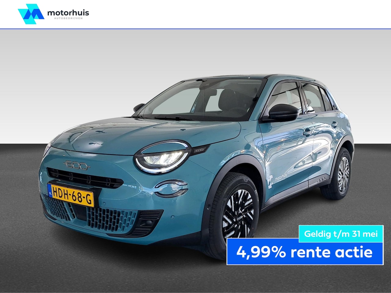 Fiat 600 - 1.2 Hybrid Turbo Charged 136pk Aut Urban / Camera / Apple Carplay-Android auto - AutoWereld.nl