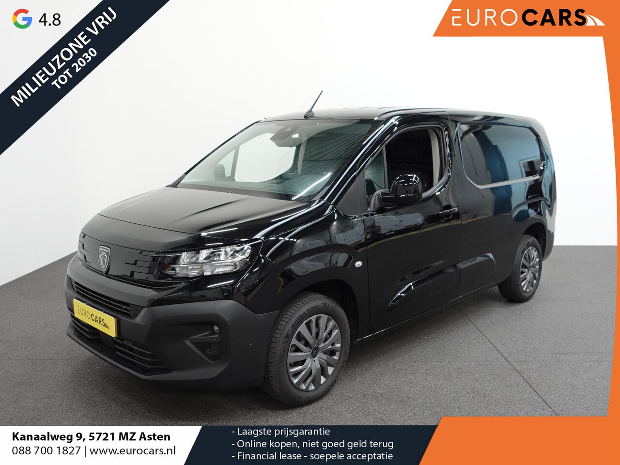Peugeot Partner - 1.5 BlueHDi 130 PK L2 Automaat Navigatie Trekhaak Airco Cruise control - AutoWereld.nl