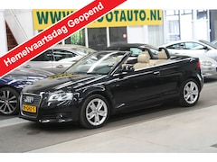 Audi A3 Cabriolet - 1.8 TFSI Ambition Pro Line Automaat Lederen Sportstoelen, Cruise control