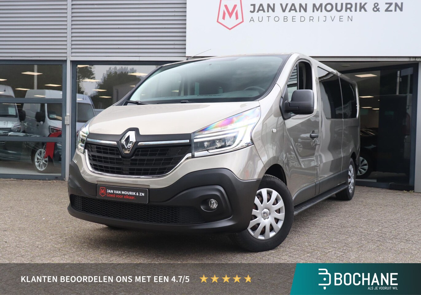 Renault Trafic Passenger - 2.0 DCi 120 Grand Zen | Airco | Navigatie | Trekhaak | Cruise control | 9 Personen | - AutoWereld.nl