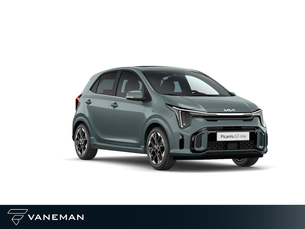 Kia Picanto - 1.0 DPI GT-Line | Apple Carplay/Android Auto | Elektrisch schuif-/kanteldak - AutoWereld.nl