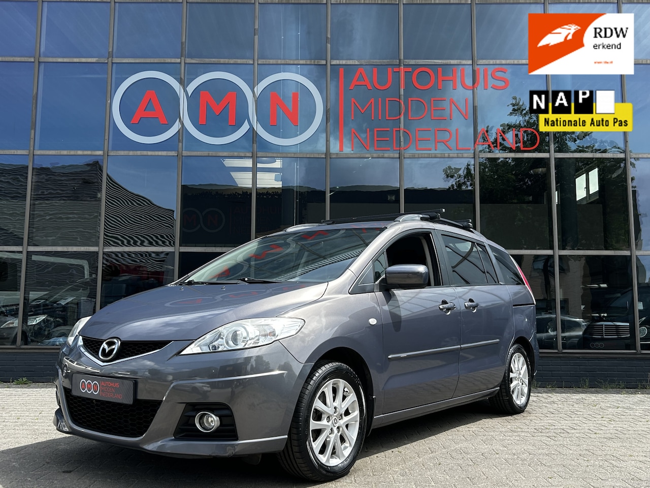 Mazda 5 - 1.8 TS 7Pers Elekpakket,Airco,Stoelverwarming,2xschuifdeur,LMV16” - AutoWereld.nl