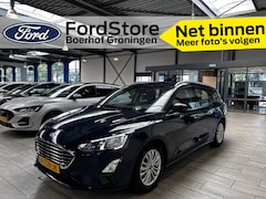Ford Focus Wagon - EcoBoost 125pk Titanium | Clima | Cruise | Parkeersens. V&A | Navi | Apple carplay | Andro