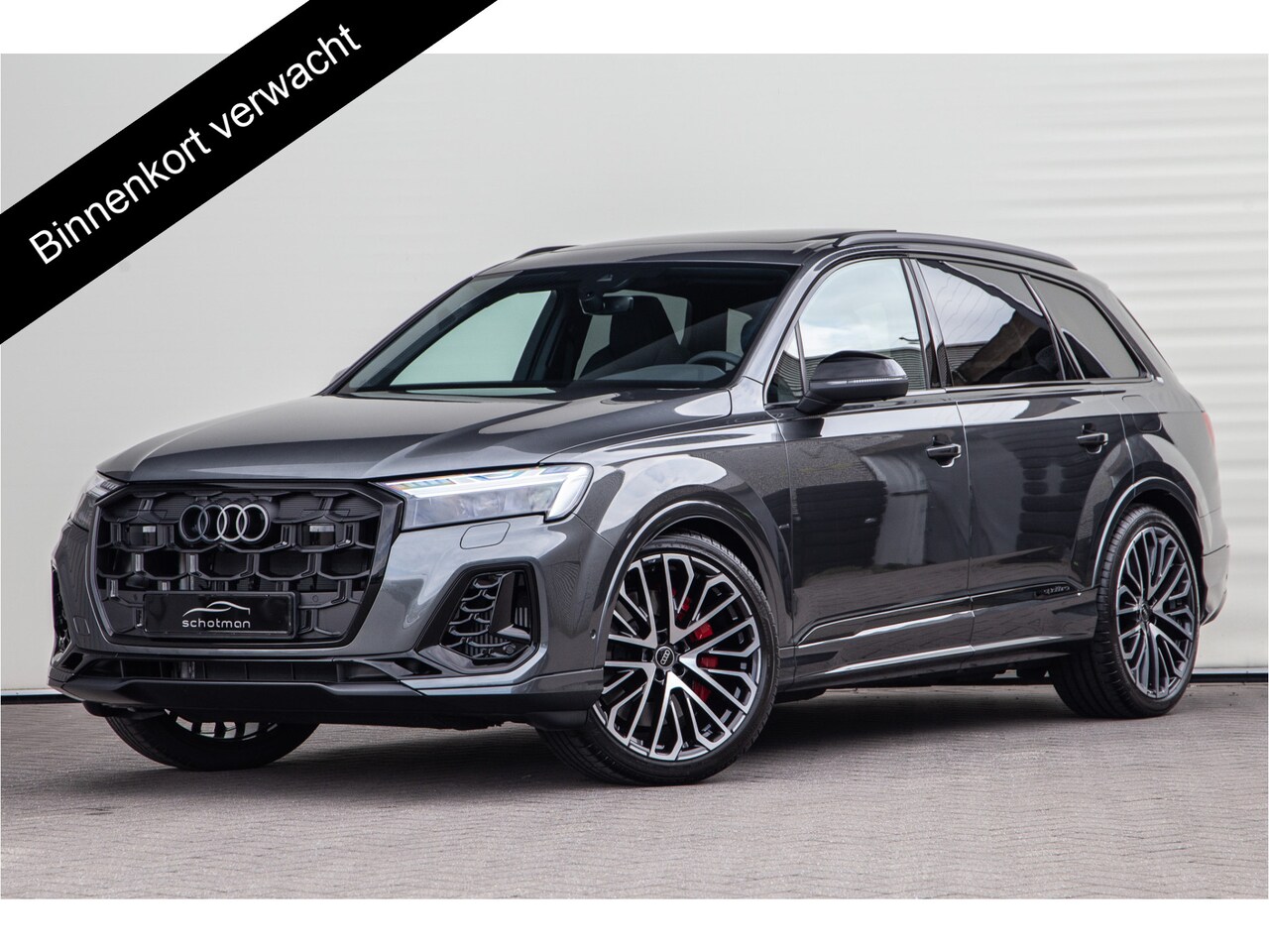 Audi Q7 - 60 TFSI e quattro Competition Facelift 4Wielsturing, Carbon, Pano, 490pk - AutoWereld.nl