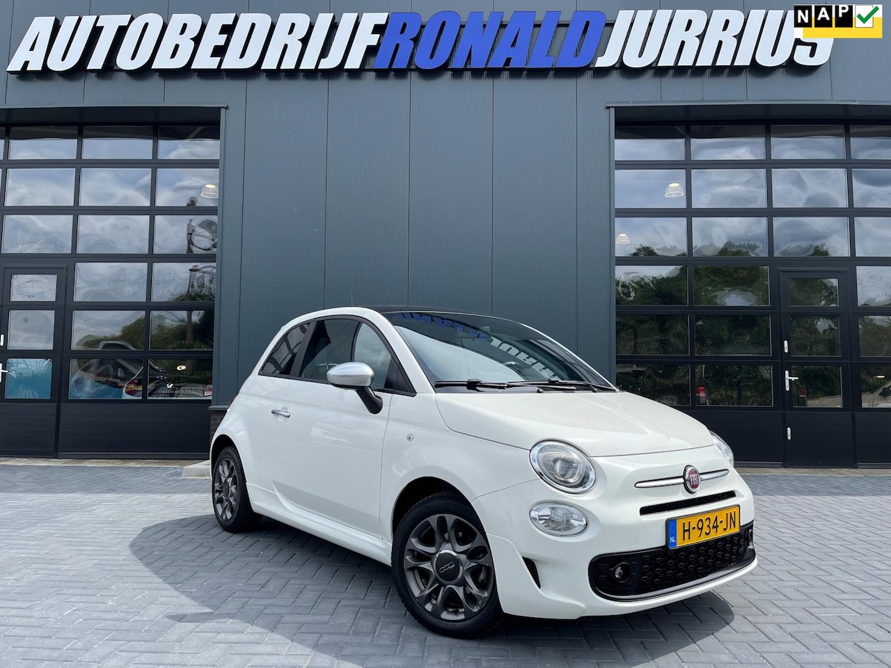 Fiat 500 - 1.2 Rockstar SPORT/NL.Auto/Panoramadak/Leder/Groot-Mediascherm/4Cilinder/1Ste Eigenaar/Dea - AutoWereld.nl