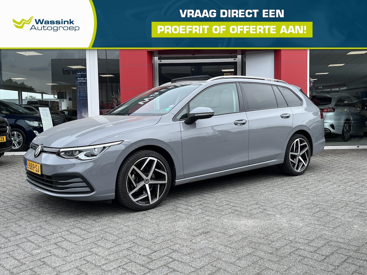 Volkswagen Golf Variant - 1.0 eTSI 110pk DSG-7 Life | Ergonomische bestuurdersstoel (ErgoActive), elektrisch verstel - AutoWereld.nl