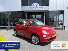 Fiat 500 - 1.2 Lounge Cabrio | Airco | Parkeersensoren | Elek.Ramen | Blue&Me