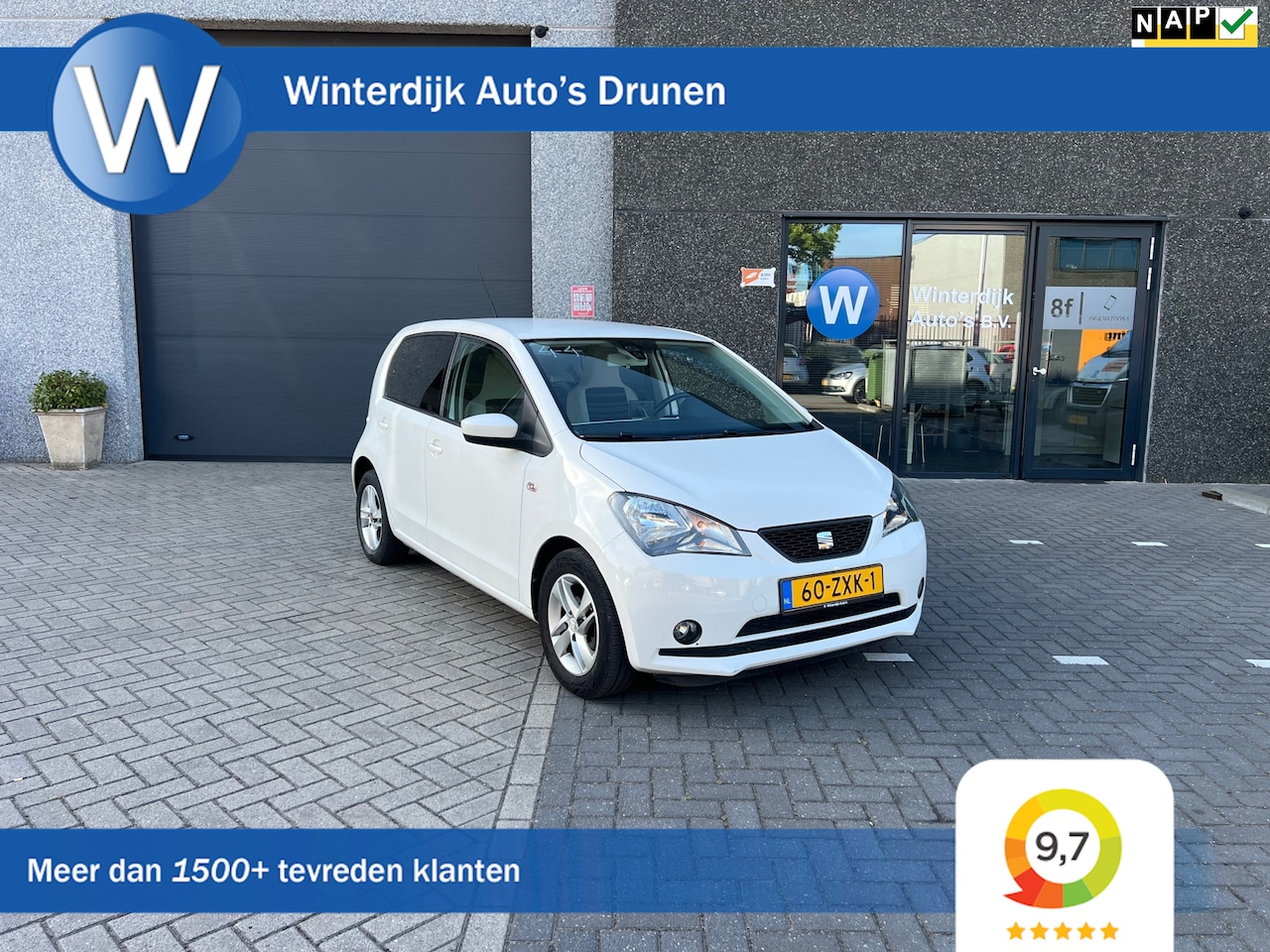 Seat Mii - 1.0 Chill Out Airco! Navigatie! 5Drs! Bluetooth! 2e Eigenaar! - AutoWereld.nl